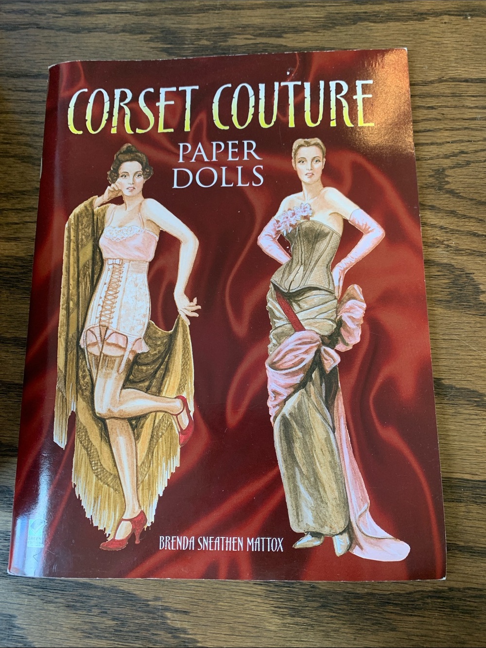 Corset Couture paper dolls book